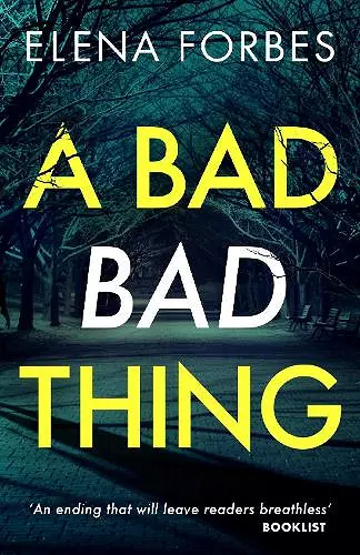 A Bad Bad Thing cover