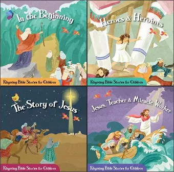 Rhyming Bible Stories for Children (Display Box of 4 Titles) cover