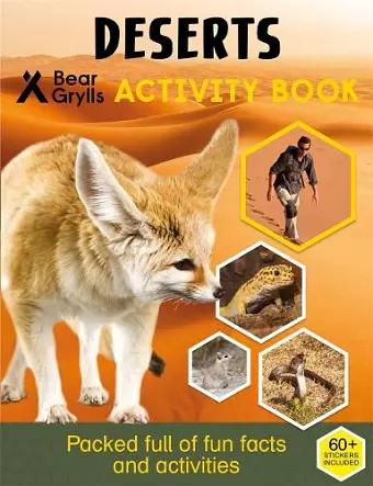 Bear Grylls Sticker Activity: Desert cover