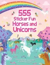 555 Sticker Fun - Horses and Unicorns Activity Book cover