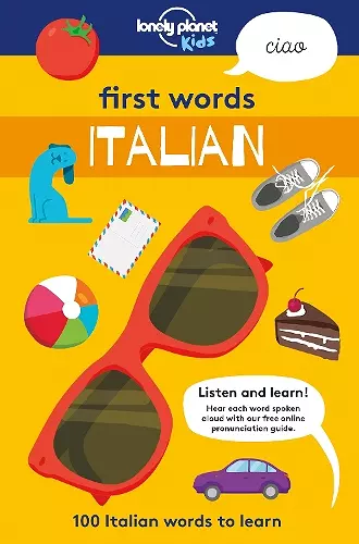 Lonely Planet Kids First Words - Italian cover