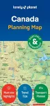 Lonely Planet Canada Planning Map cover