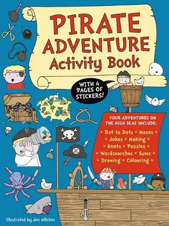 Pirate Adventure Activity Book cover