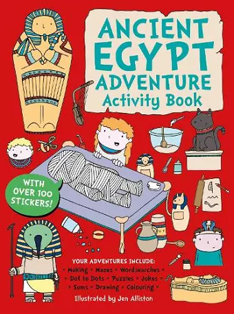 Ancient Egypt Adventure Activity Book cover