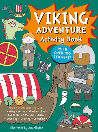 Viking Adventure Activity Book cover