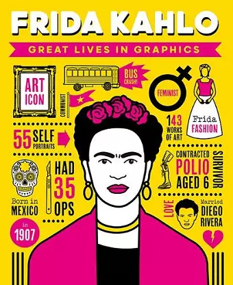 Great Lives in Graphics: Frida Kahlo cover