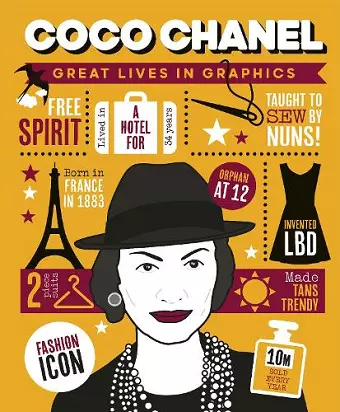 Great Lives in Graphics: Coco Chanel cover