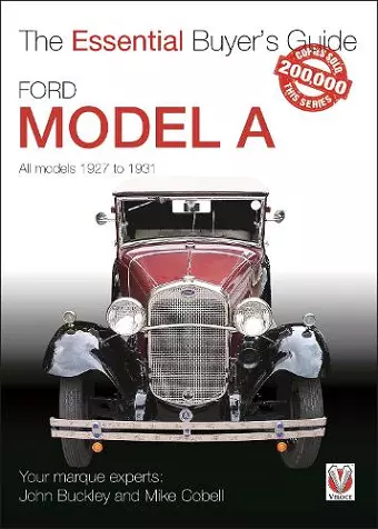 Ford Model a - All Models 1927 to 1931 cover