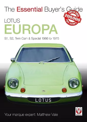 Lotus Europa cover