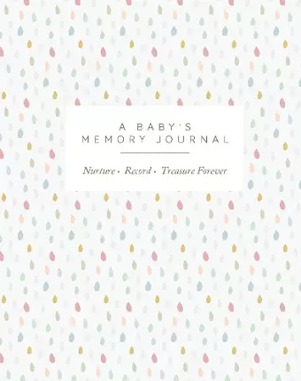 A Baby’s Memory Journal cover