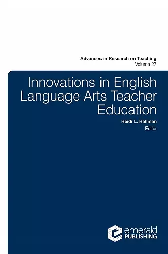 Innovations in English Language Arts Teacher Education cover