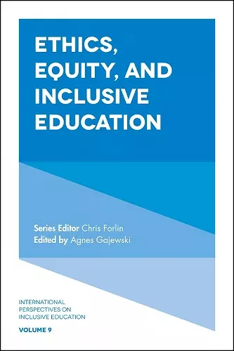 Ethics, Equity, and Inclusive Education cover