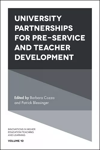 University Partnerships for Pre-service and Teacher Development cover