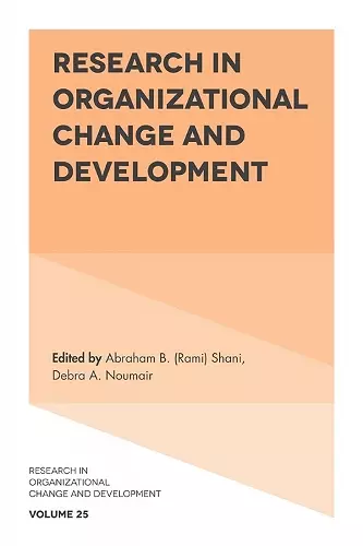 Research in Organizational Change and Development cover