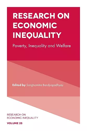 Research on Economic Inequality cover