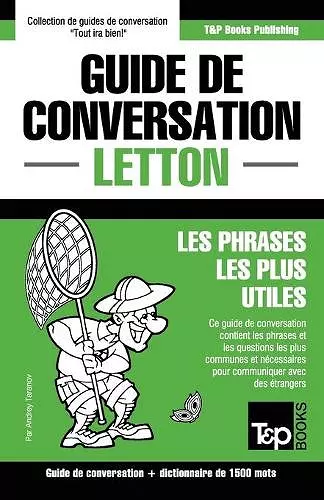 Guide de conversation Français-Letton et dictionnaire concis de 1500 mots cover