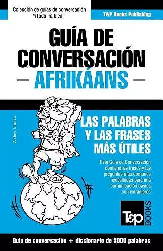 Guía de Conversación Español-Afrikáans y vocabulario temático de 3000 palabras cover