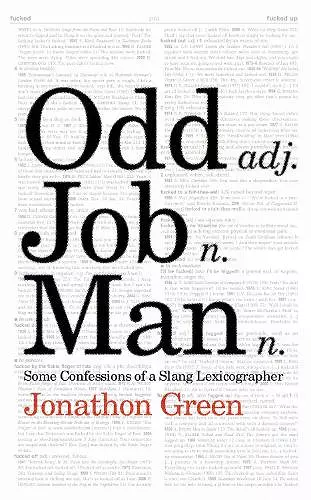 Odd Job Man cover
