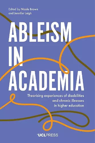 Ableism in Academia cover