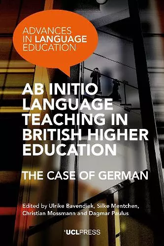 Ab Initio Language Teaching in British Higher Education cover