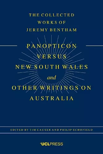 Panopticon versus New South Wales and Other Writings on Australia cover