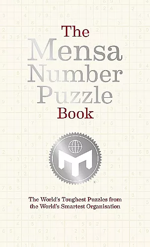 The Mensa Number Puzzle Book cover
