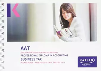 BUSINESS TAX (FA18) - POCKET NOTES cover