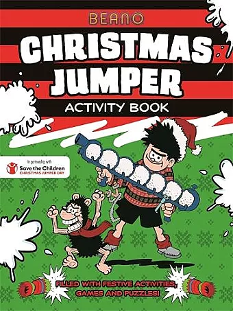 Beano Christmas Jumper Activity Book cover