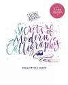 Kirsten Burke's Secrets of Modern Calligraphy Practice Pad cover