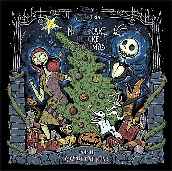 Disney Tim Burton's The Nightmare Before Christmas Pop-Up Book and Advent Calendar cover