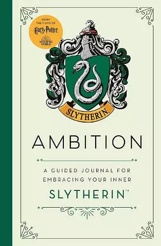 Harry Potter Slytherin Guided Journal : Ambition cover