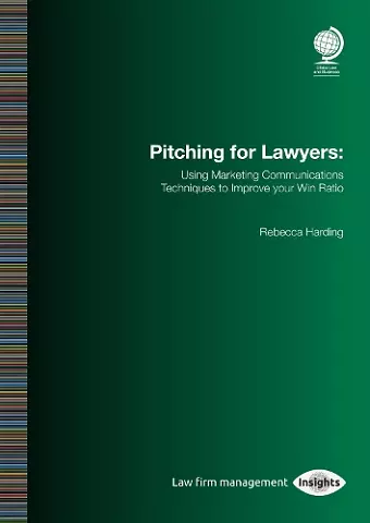 Pitching for Lawyers cover