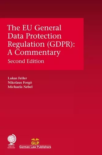 The EU General Data Protection Regulation (GDPR) cover