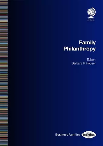 Family Philanthropy cover