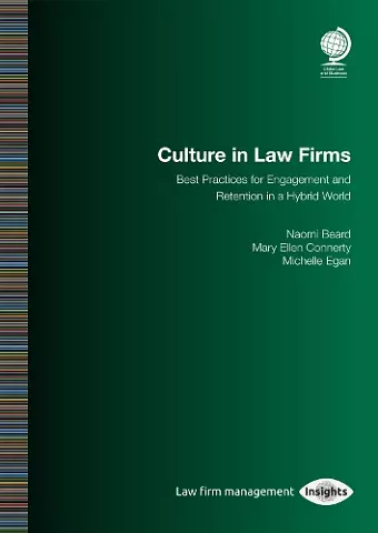 Culture in Law Firms cover