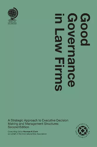 Good Governance in Law Firms cover