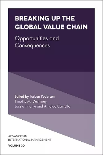 Breaking up the Global Value Chain cover