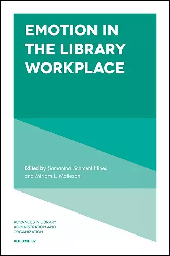 Emotion in the Library Workplace cover