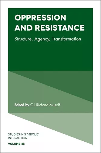 Oppression and Resistance cover