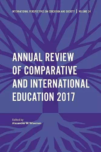 Annual Review of Comparative and International Education 2017 cover