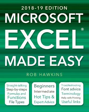 Microsoft Excel Made Easy (2018-19 Edition) cover