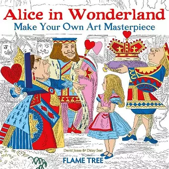 Alice in Wonderland (Art Colouring Book) cover