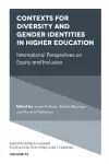 Contexts for Diversity and Gender Identities in Higher Education cover