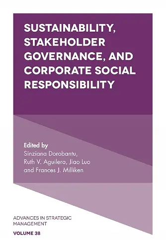 Sustainability, Stakeholder Governance, and Corporate Social Responsibility cover