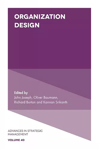 Organization Design cover