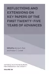 Reflections and Extensions on Key Papers of the First Twenty-Five Years of Advances cover