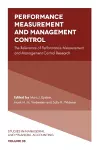 Performance Measurement and Management Control cover