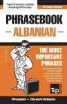 English-Albanian phrasebook and 250-word mini dictionary cover