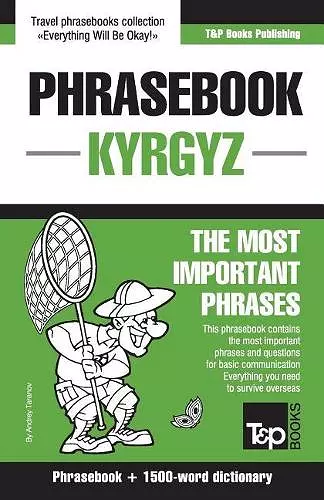 English-Kyrgyz phrasebook and 1500-word dictionary cover
