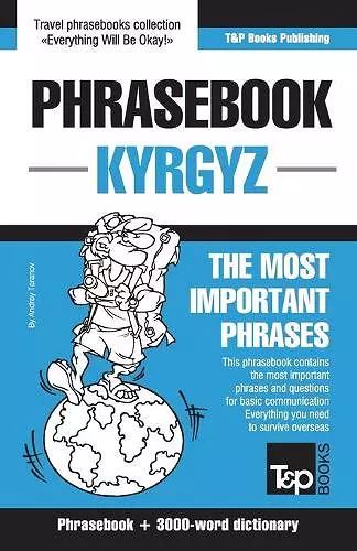 English-Kyrgyz phrasebook and 3000-word topical vocabulary cover